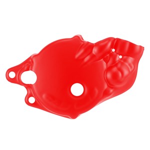 Apico Factory Racing Clutch & Waterpump Cover - GasGas TXT, Pro & Racing 2002 - 2016 | Carbon Look/Factory Black/Factory Red