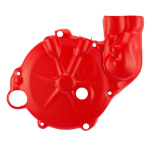 Apico Factory Racing Clutch & Waterpump Cover - GasGas TXT, Pro & Racing 2017 - 2023 | Factory Black/Factory Red