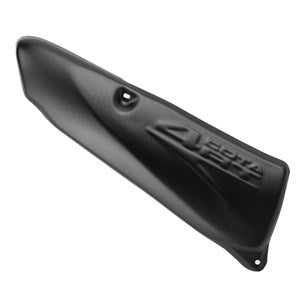 Apico Factory Racing Silencer Cover - Montesa 4RT 2005 - 2008 | Carbon Look/Factory Black