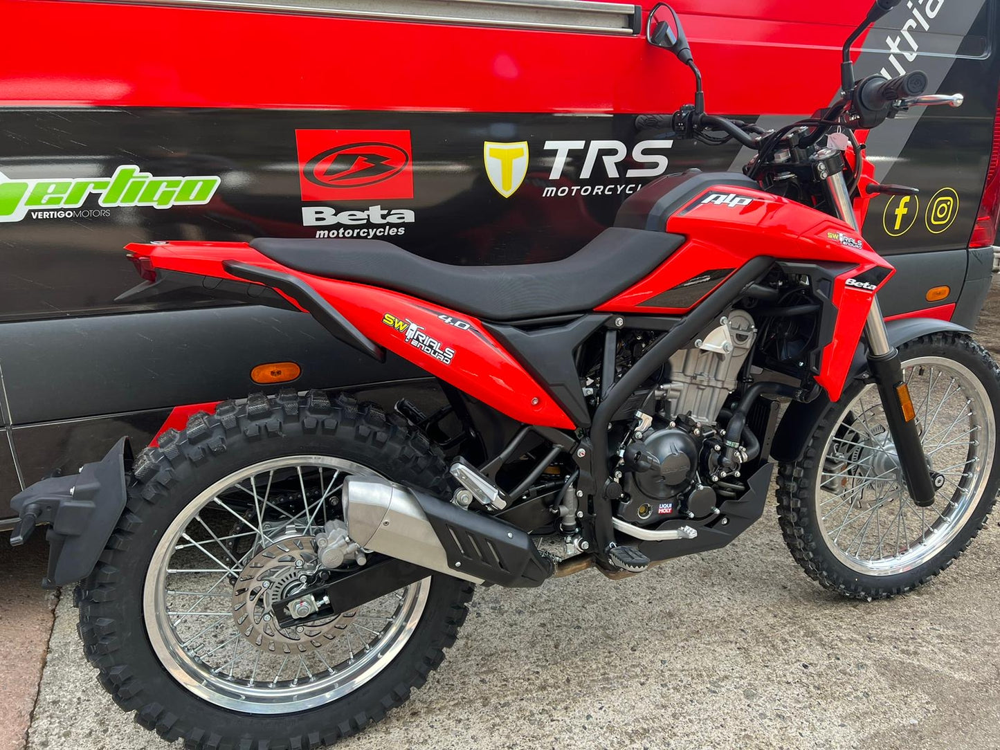 2025 Beta Alp 4.0 350cc Off-Road Bike