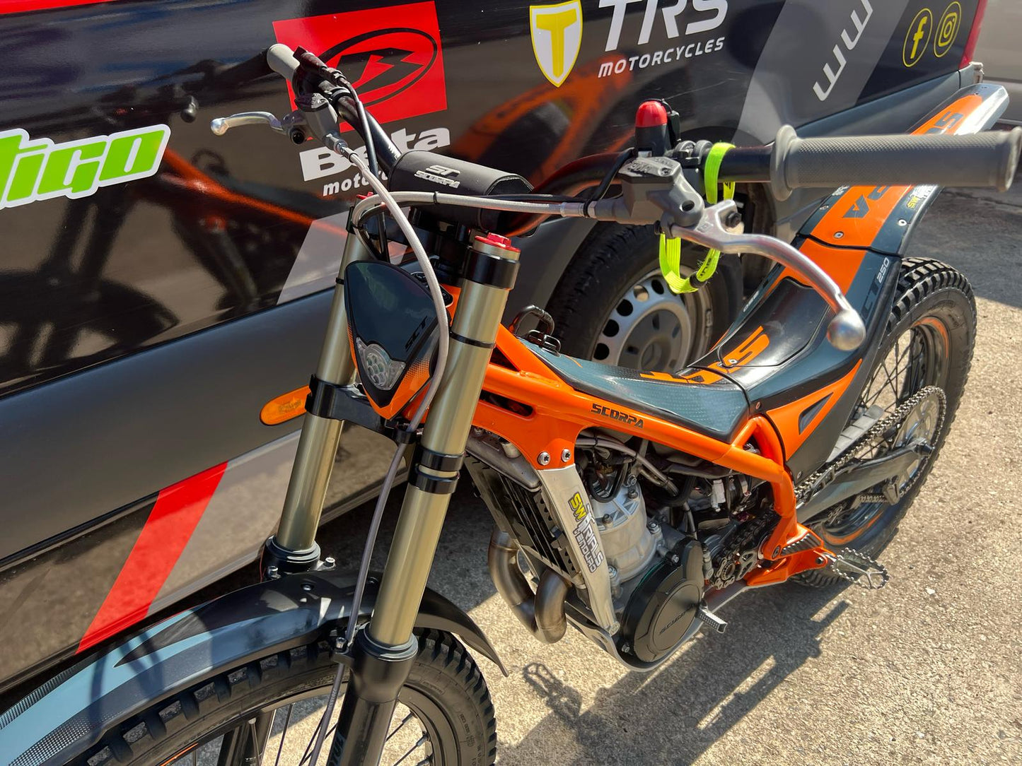 2023 Scorpa SCT Factory 250cc Trials Bike