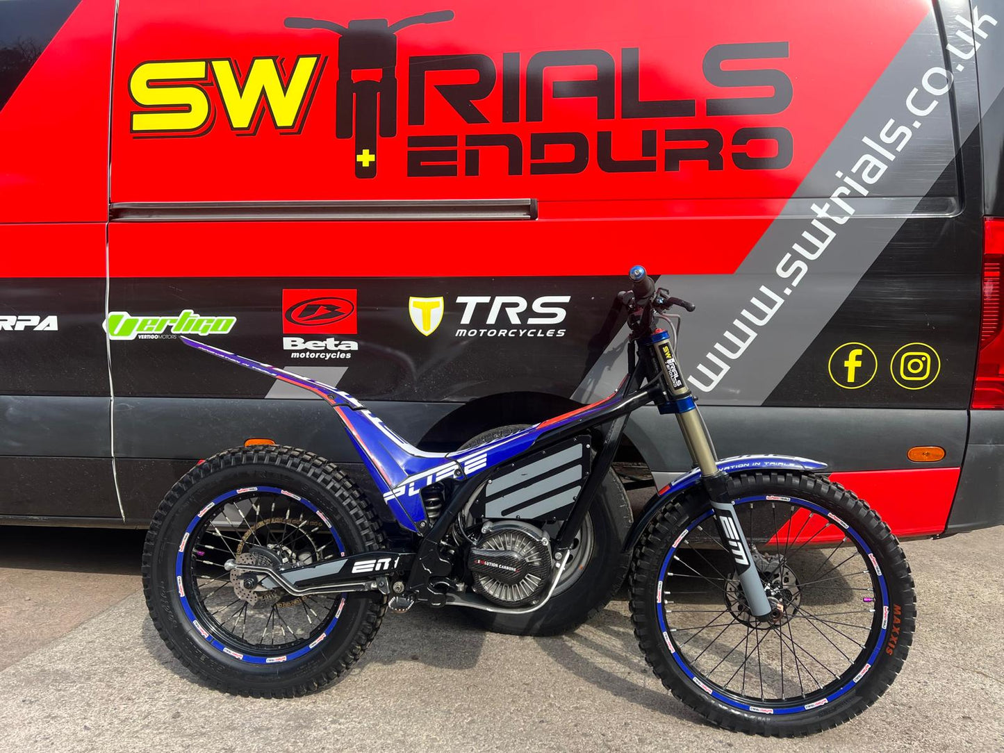 2022 Em Epure race trials bike