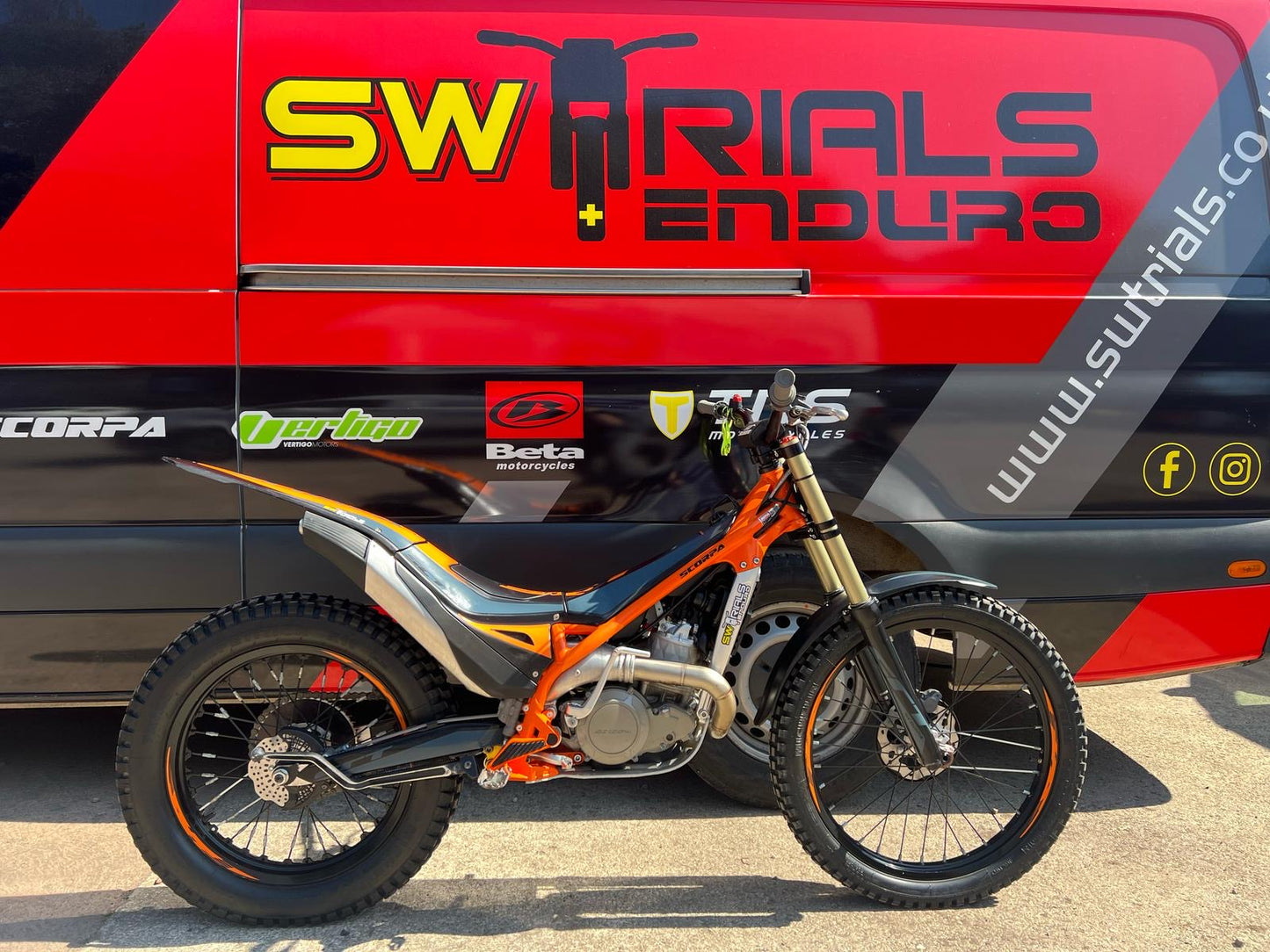 2023 Scorpa SCT Factory 250cc Trials Bike