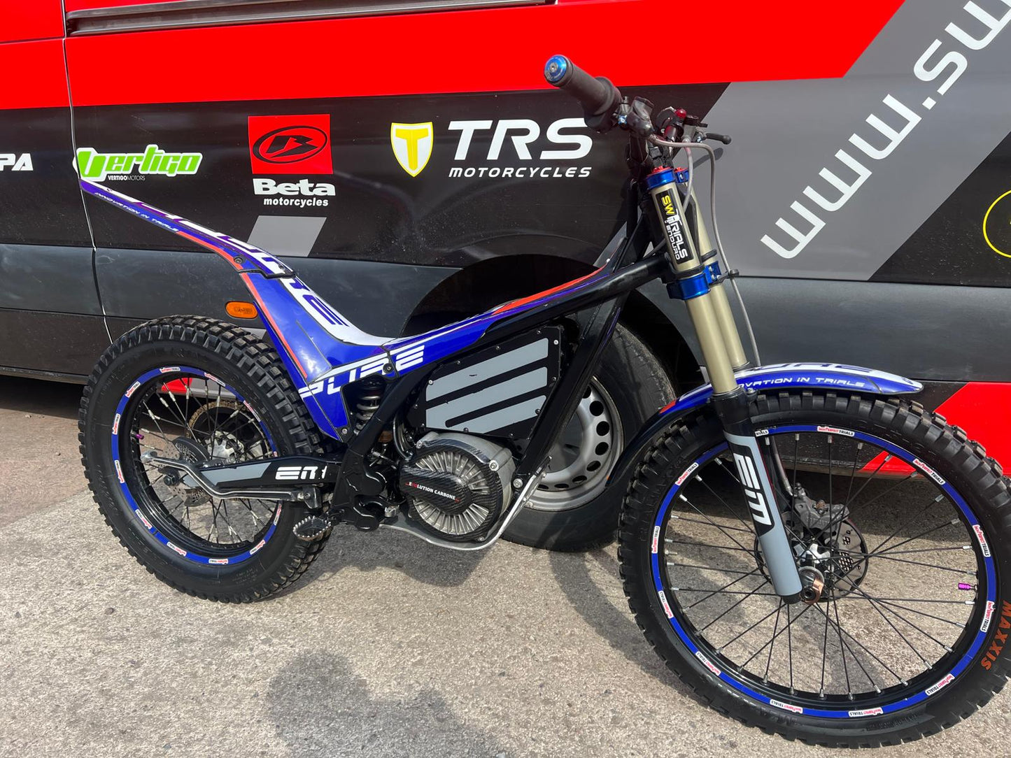2022 Em Epure race trials bike