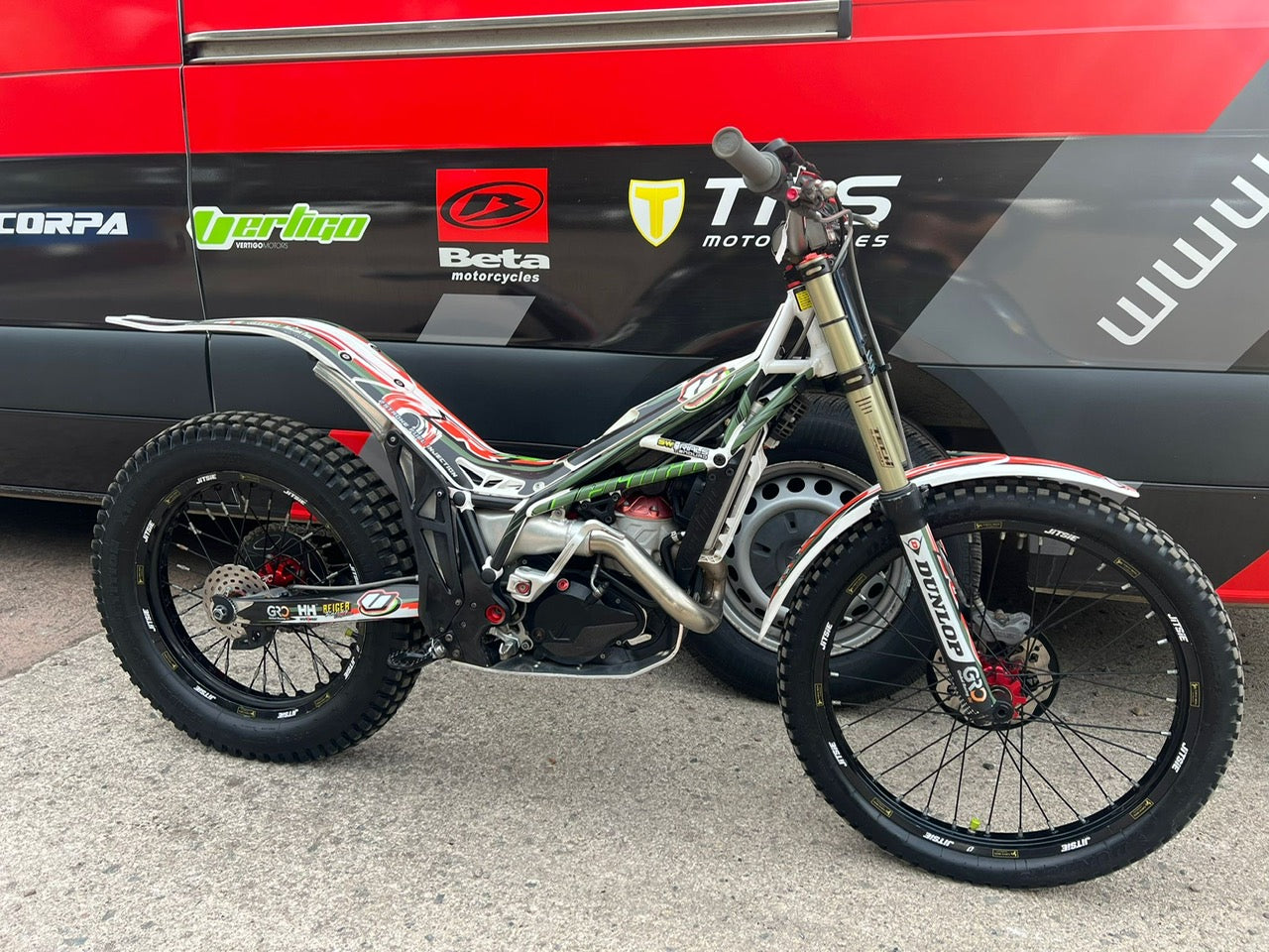2021 Vertigo R3 300cc Trials bike