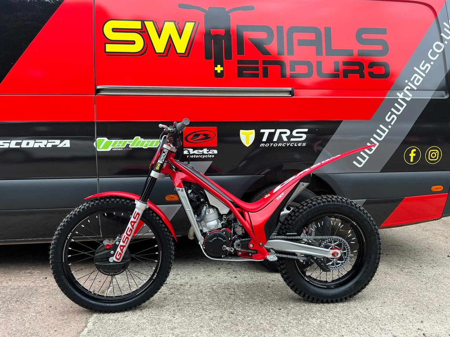 2025 GASGAS TXT Racing 125cc/250cc/300cc Trials Bike