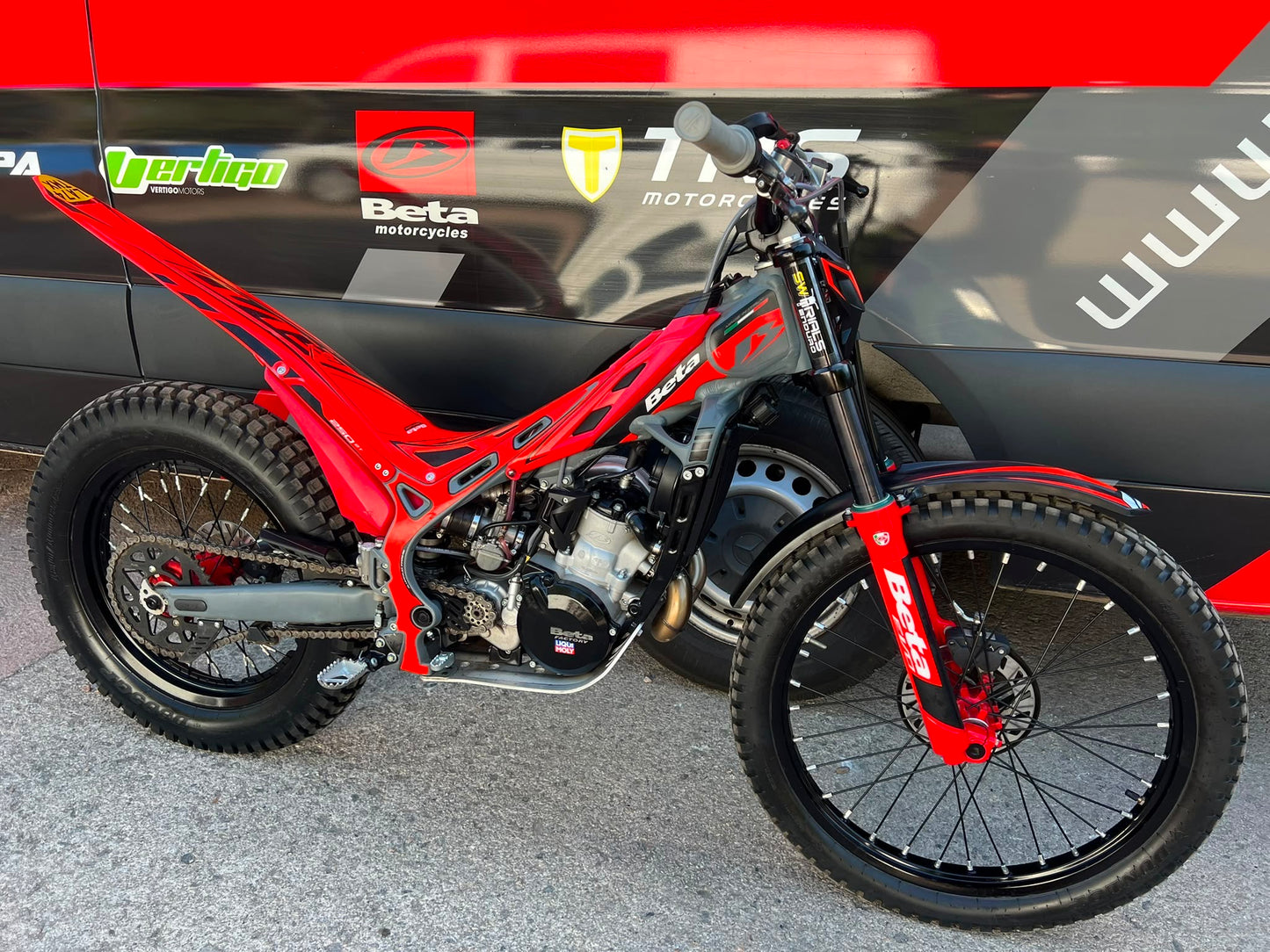 2025 Beta EVO 2T 250cc Trials Bike