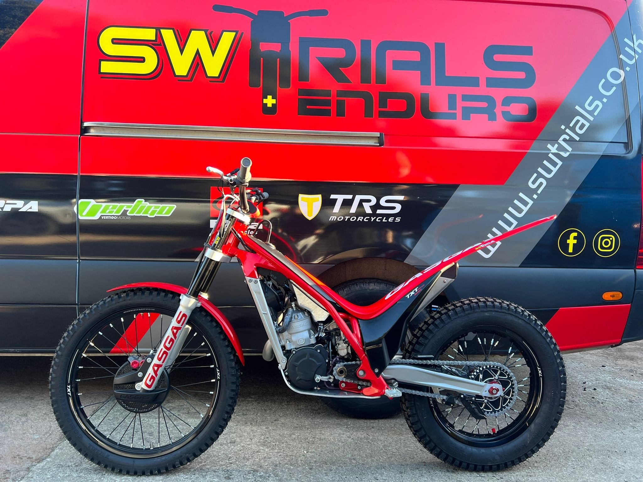 2024 GASGAS TXT Racing 250cc/300cc Trials Bike – SW Trials & Enduro