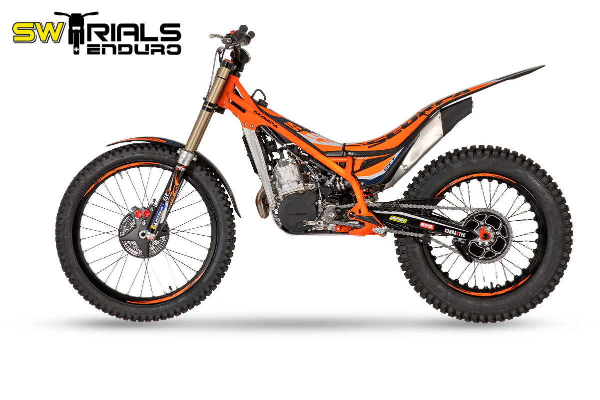 2026 Scorpa SC Factory Electric Start 250cc/300cc Trials Bike - PRICES TO BE CONFIRMED