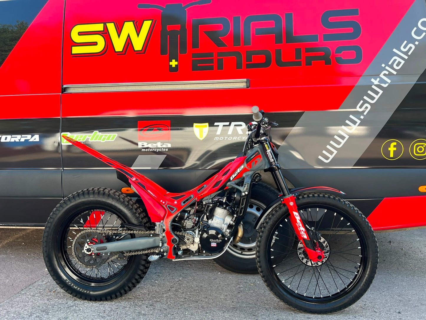 2025 Beta EVO 2T 250cc Trials Bike