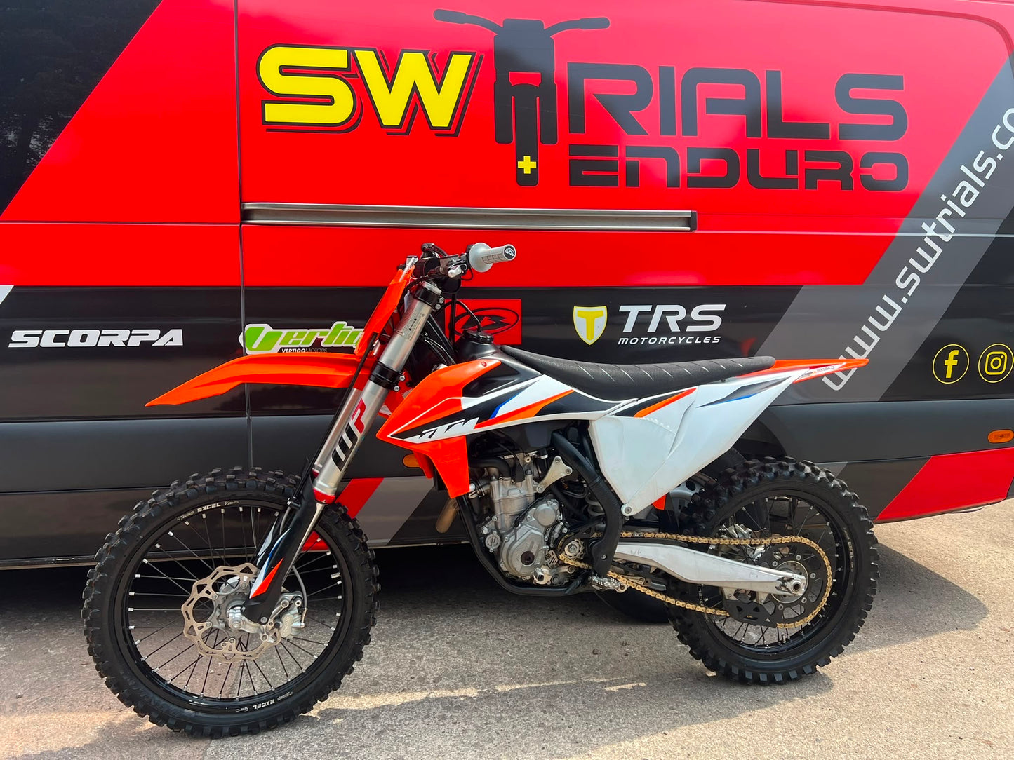 2021 KTM SX 350cc Motocross Bike