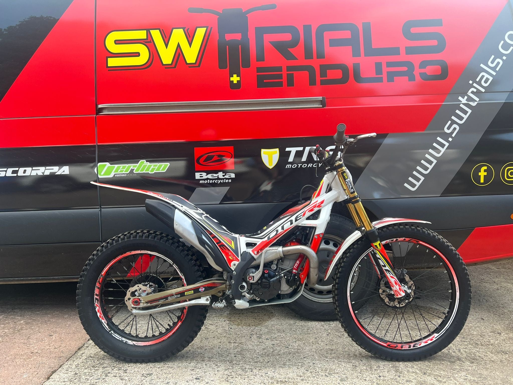 2023 TRS One RR 300cc Trials Bike – SW Trials & Enduro