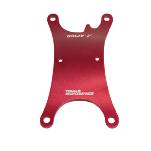 Apico Factory Racing Front Fender Brace - GasGas Pro 2002 - 2019 | Red/Silver