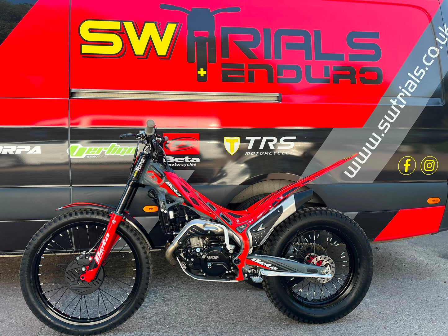 2025 Beta EVO 2T 250cc Trials Bike