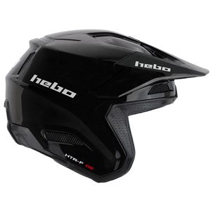 Hebo Zone Pro Monocolor Trials Helmet | Black/Red/White