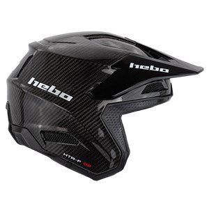 Hebo Zone Race Carbon K3 Trials Helmet - Gloss Black