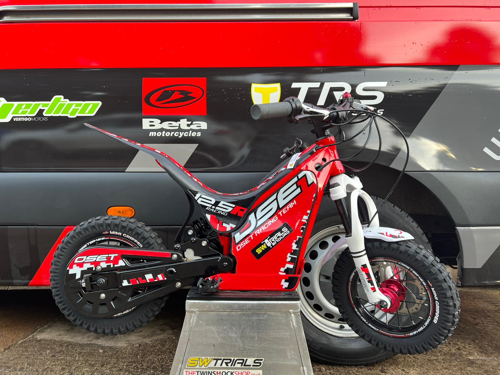 Electric trials deals motorcycle