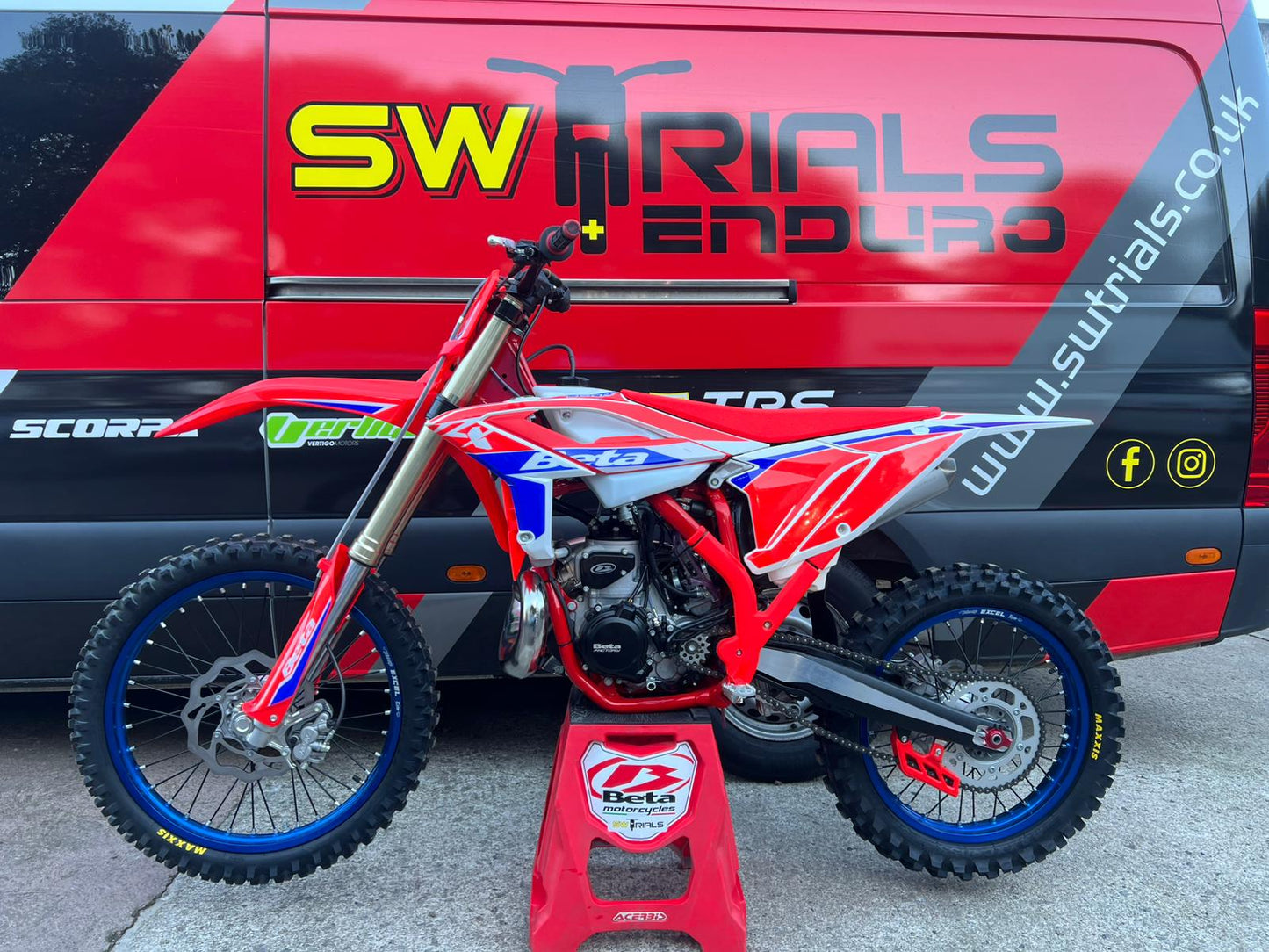 2026 Beta RX 2T 350cc Motocross/Enduro Bike