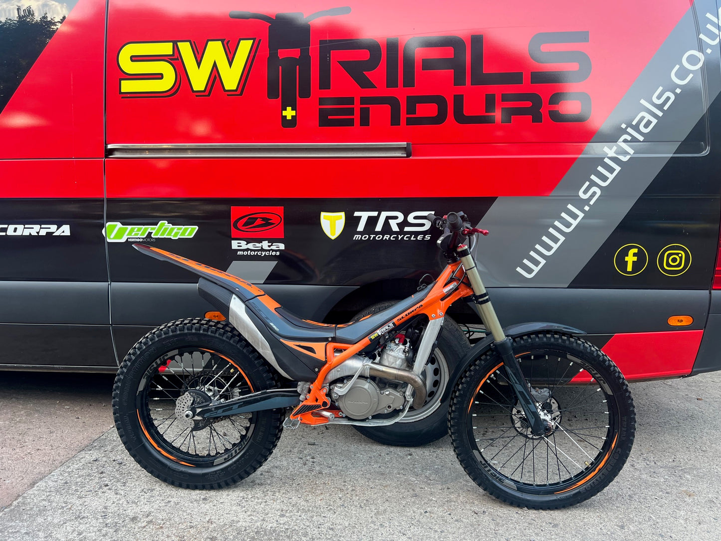 2023 Scorpa SCT Factory 250cc Trials Bike