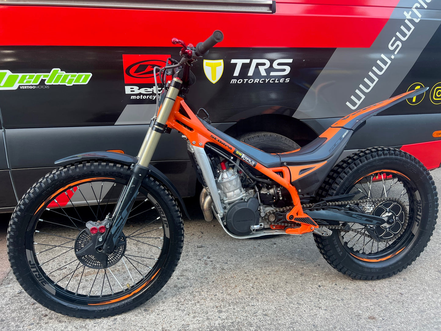 2023 Scorpa SCT Factory 250cc Trials Bike