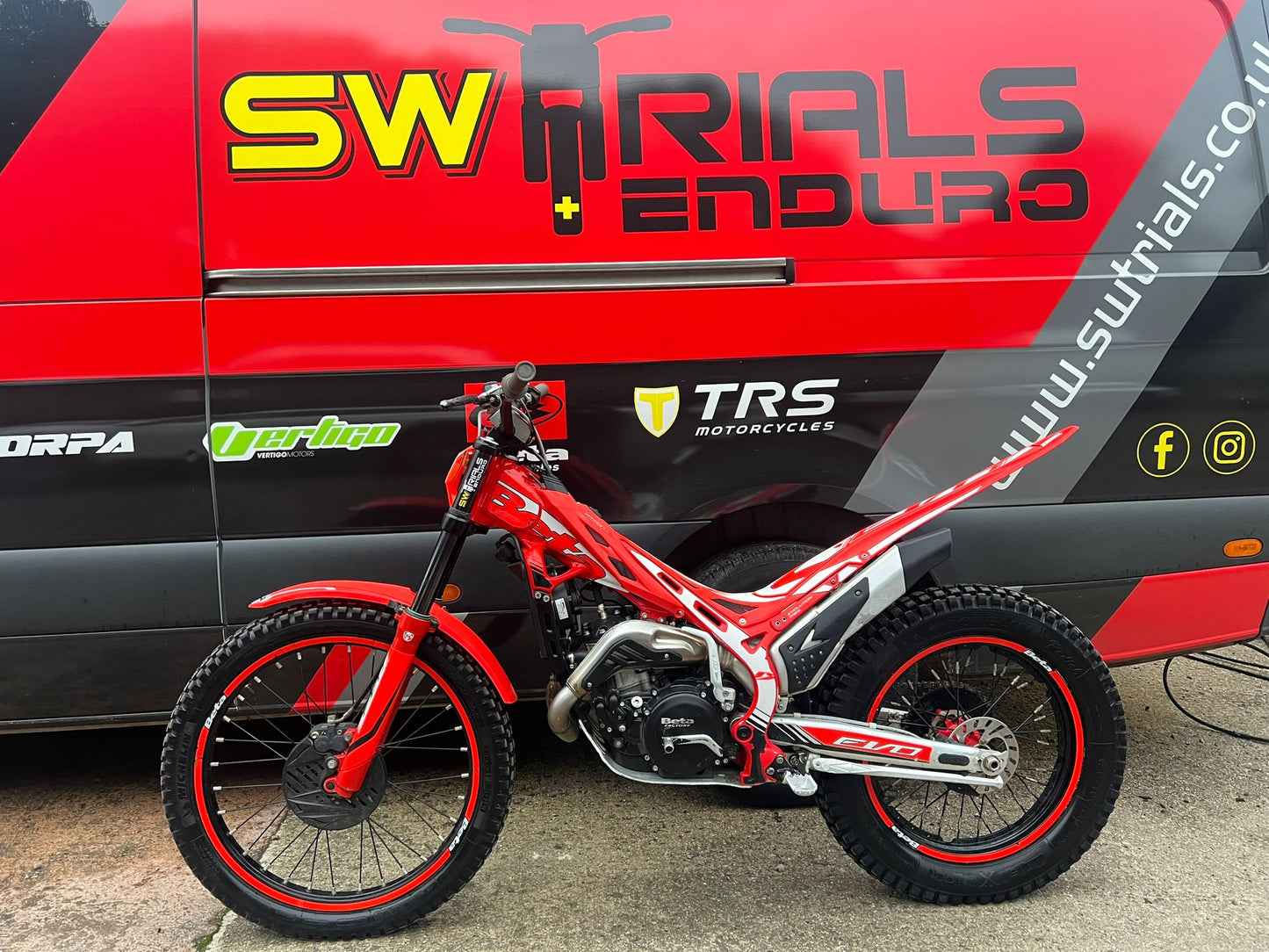 2023 Beta EVO 2T 300cc Trials Bike