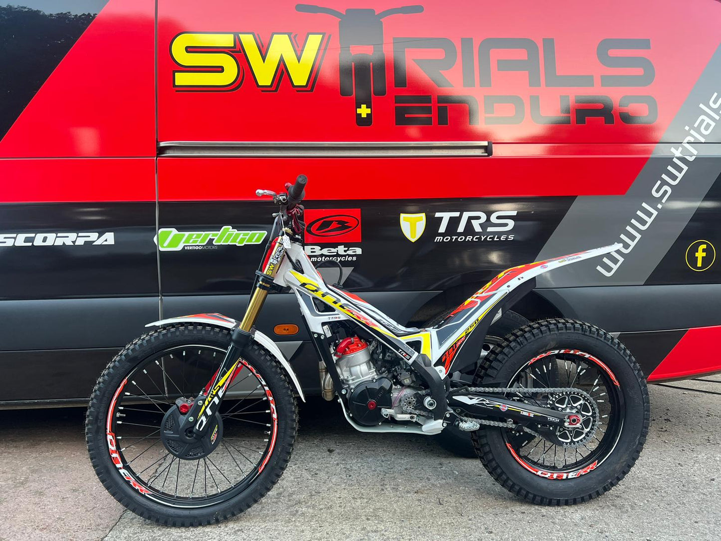 2025 TRS One RR 125cc/250cc/300cc Trials Bike