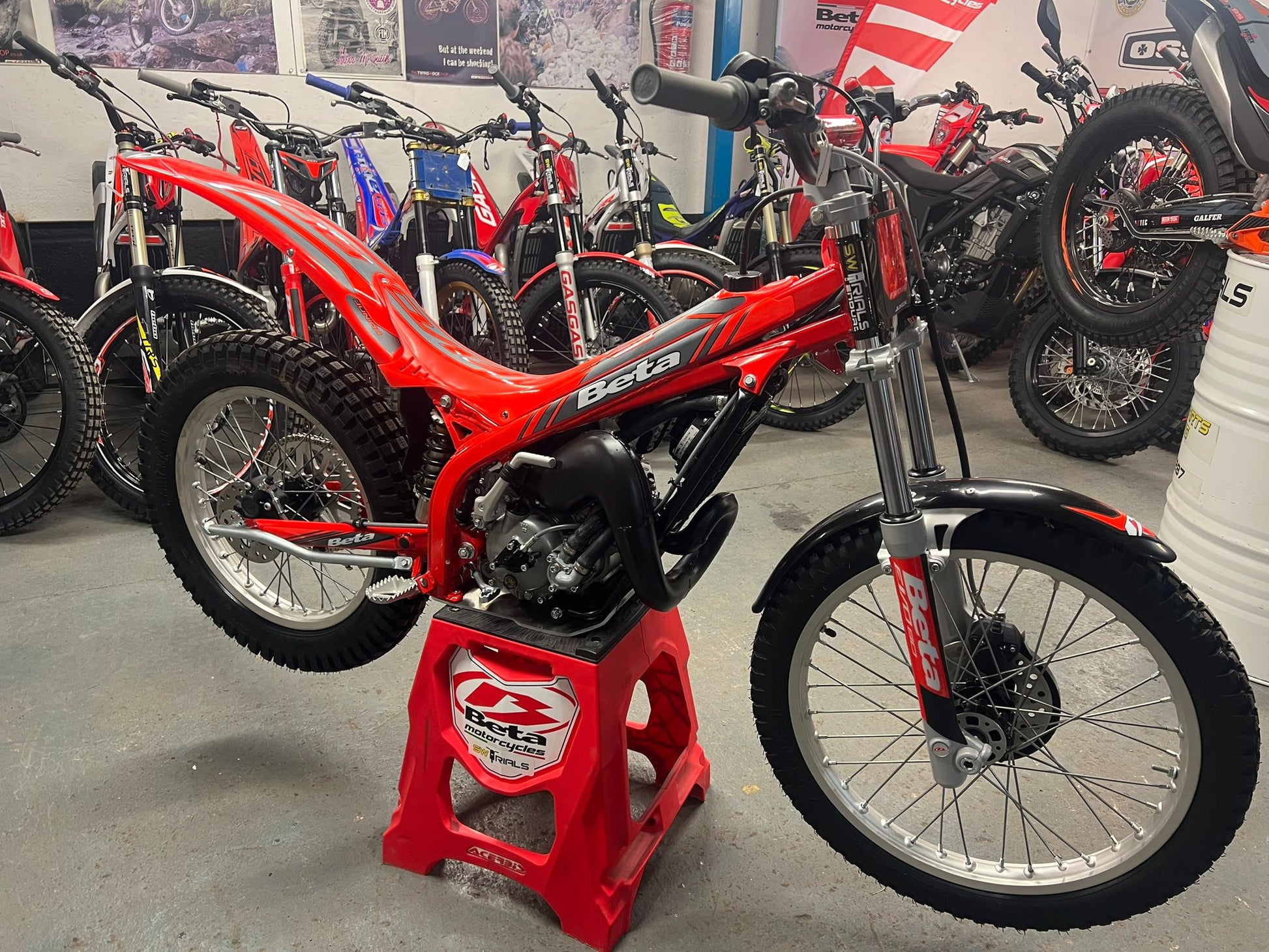 2025 Beta EVO Junior SW 80cc Trials Bike – SW Trials Enduro
