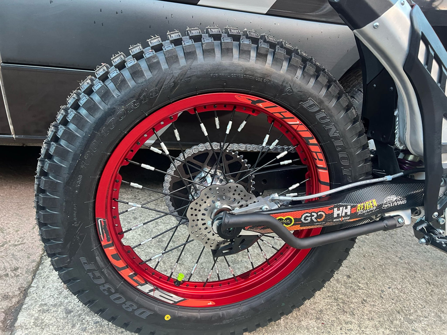 2025 Vertigo Nitro DL12 Dougie Lampkin Replica 125cc/225cc/250cc/300cc Trials Bike