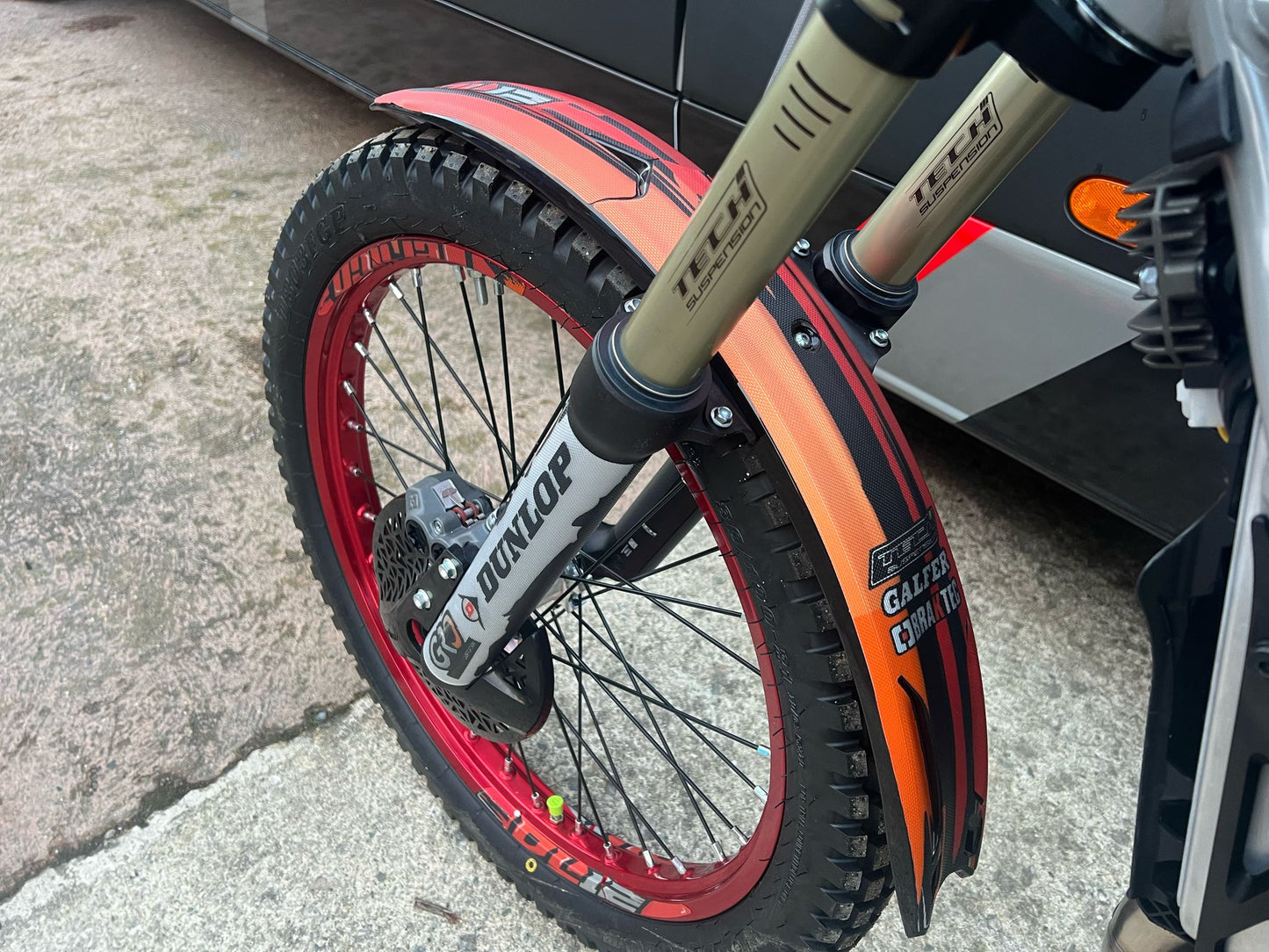 2025 Vertigo Nitro DL12 Dougie Lampkin Replica 125cc/225cc/250cc/300cc Trials Bike