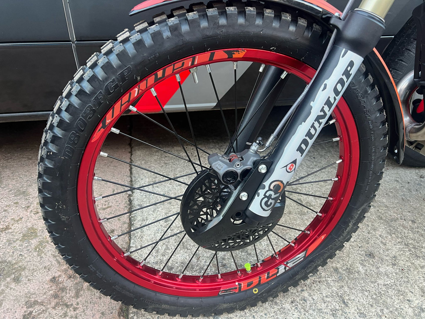 2025 Vertigo Nitro DL12 Dougie Lampkin Replica 125cc/225cc/250cc/300cc Trials Bike