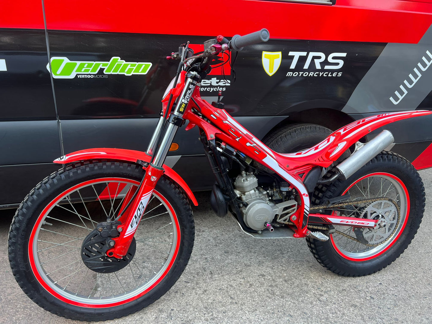 2023 Beta EVO Senior BW 80cc Trials Bike