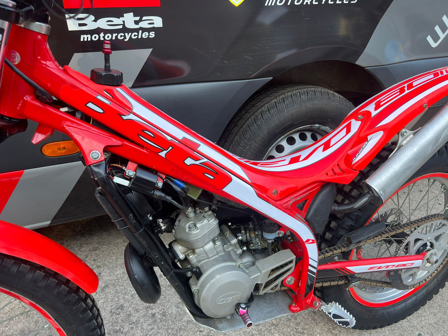 2023 Beta EVO Senior BW 80cc Trials Bike