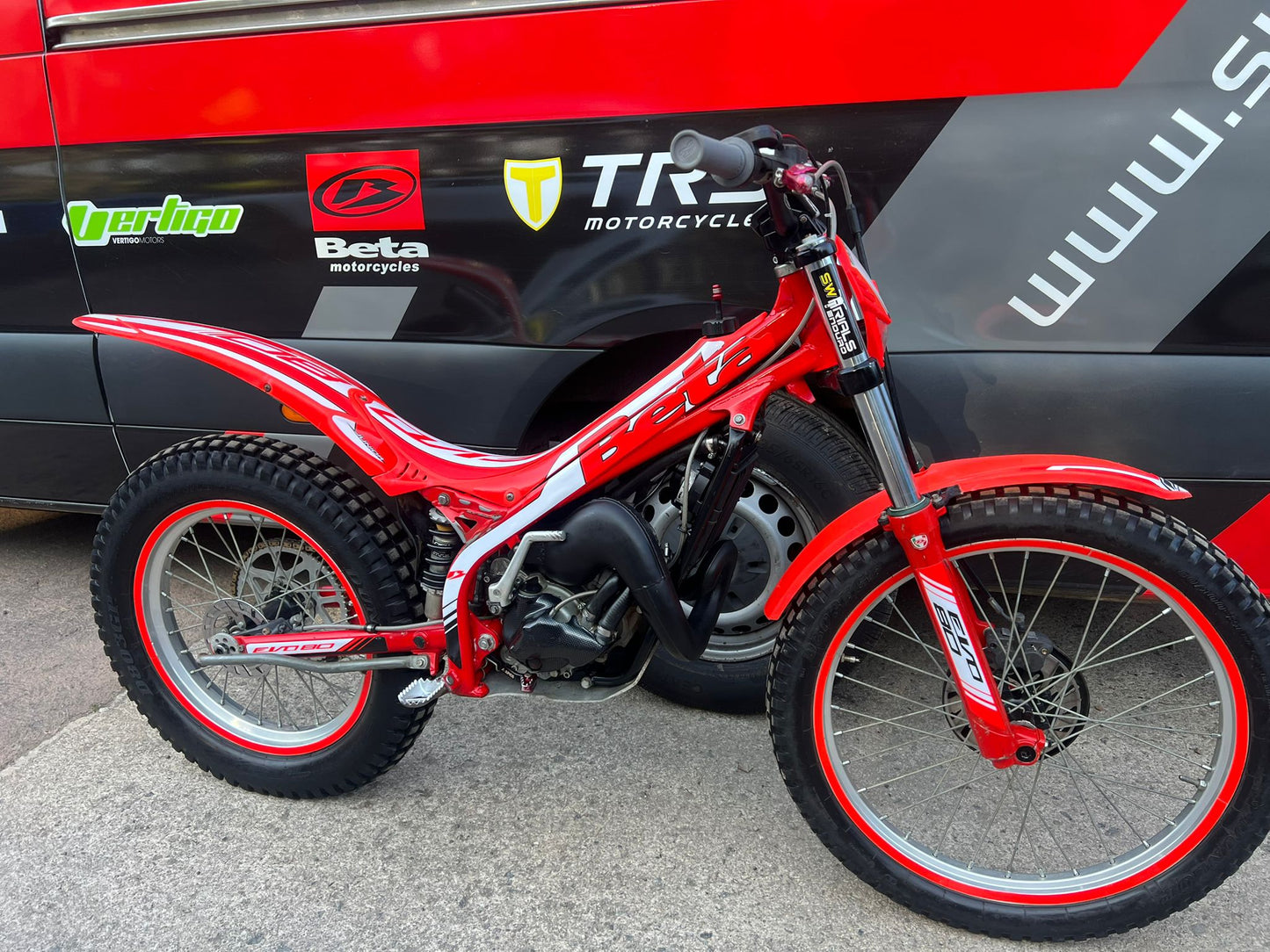 2023 Beta EVO Senior BW 80cc Trials Bike