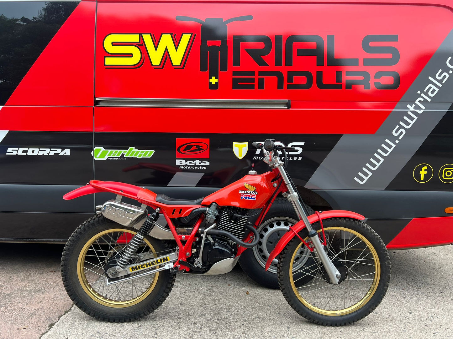 Honda RS250 TA 250cc Classic Twinshock Trials Bike