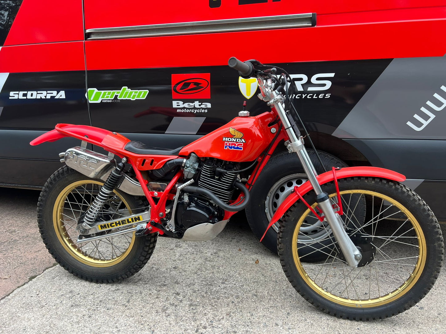 Honda RS250 TA 250cc Classic Twinshock Trials Bike