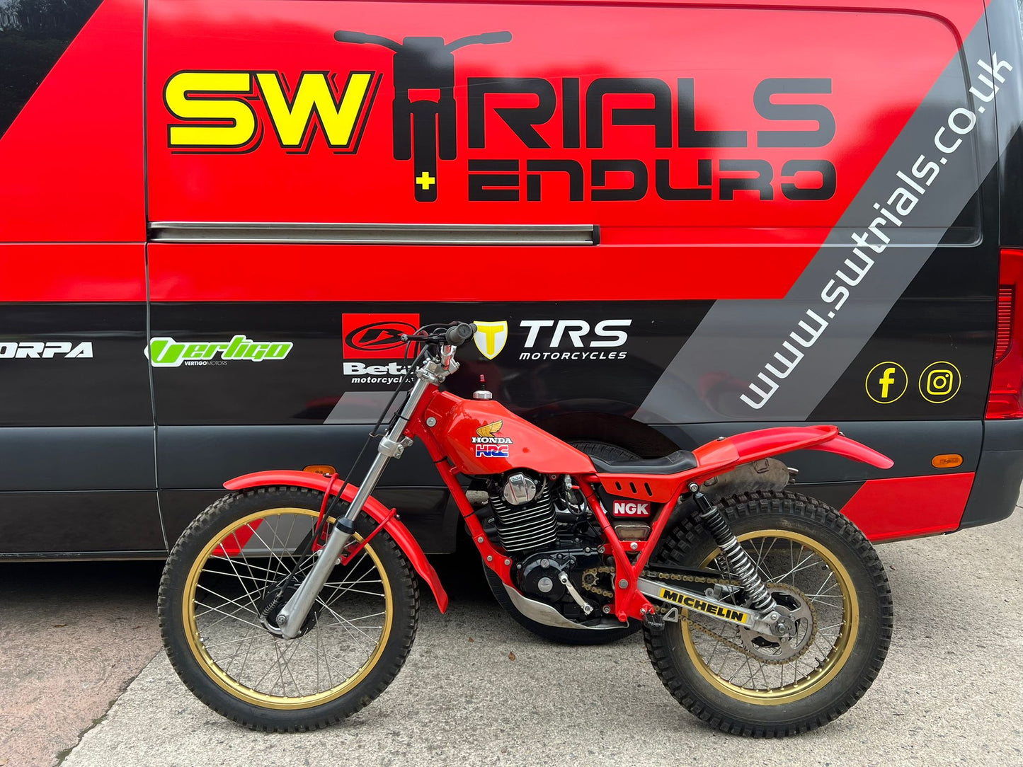 Honda RS250 TA 250cc Classic Twinshock Trials Bike