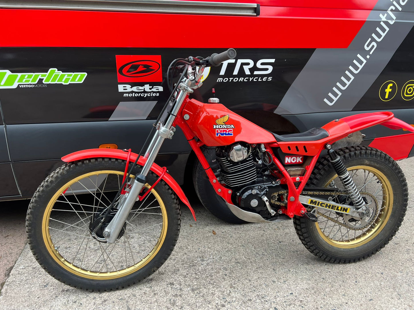 Honda RS250 TA 250cc Classic Twinshock Trials Bike
