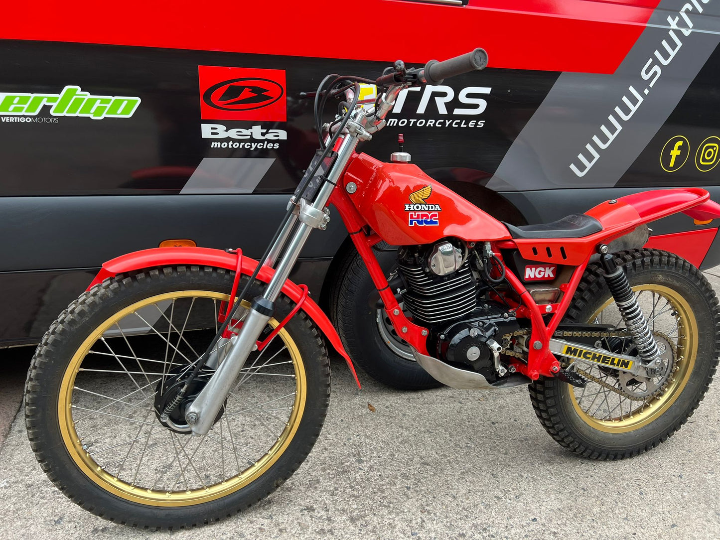 Honda RS250 TA 250cc Classic Twinshock Trials Bike