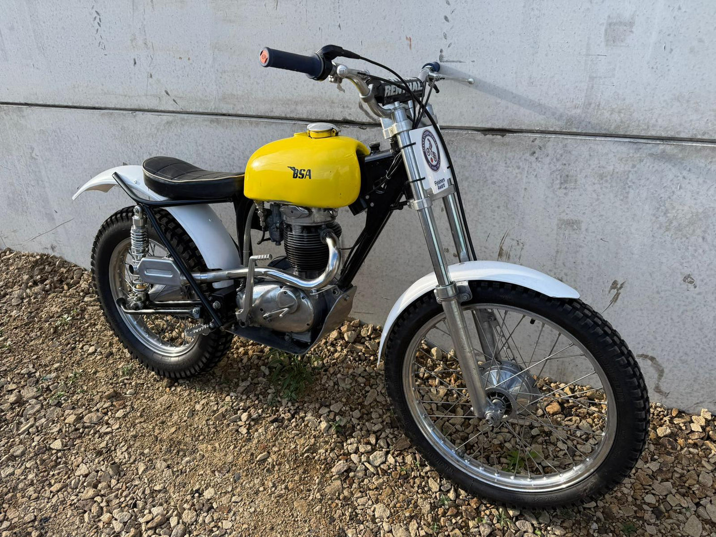 1965 BSA B40 350cc Classic Twinshock Trials Bike