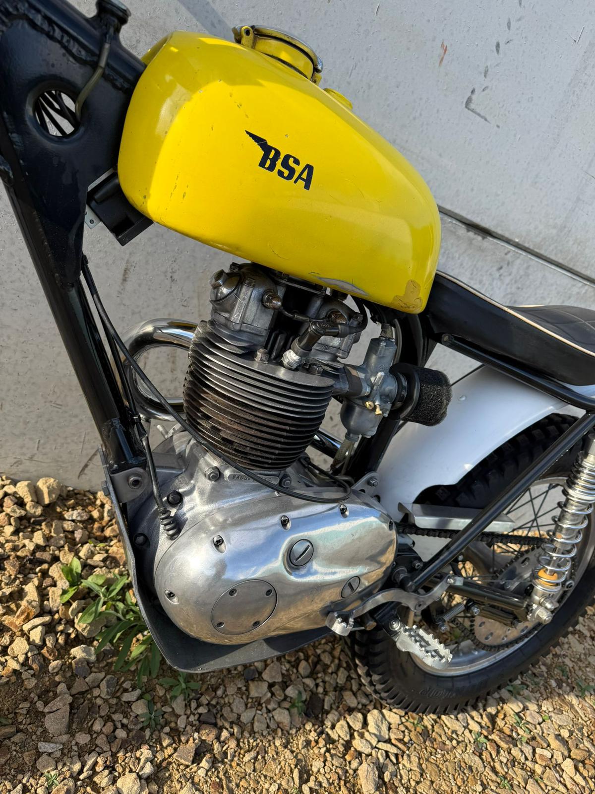 1965 BSA B40 350cc Classic Twinshock Trials Bike