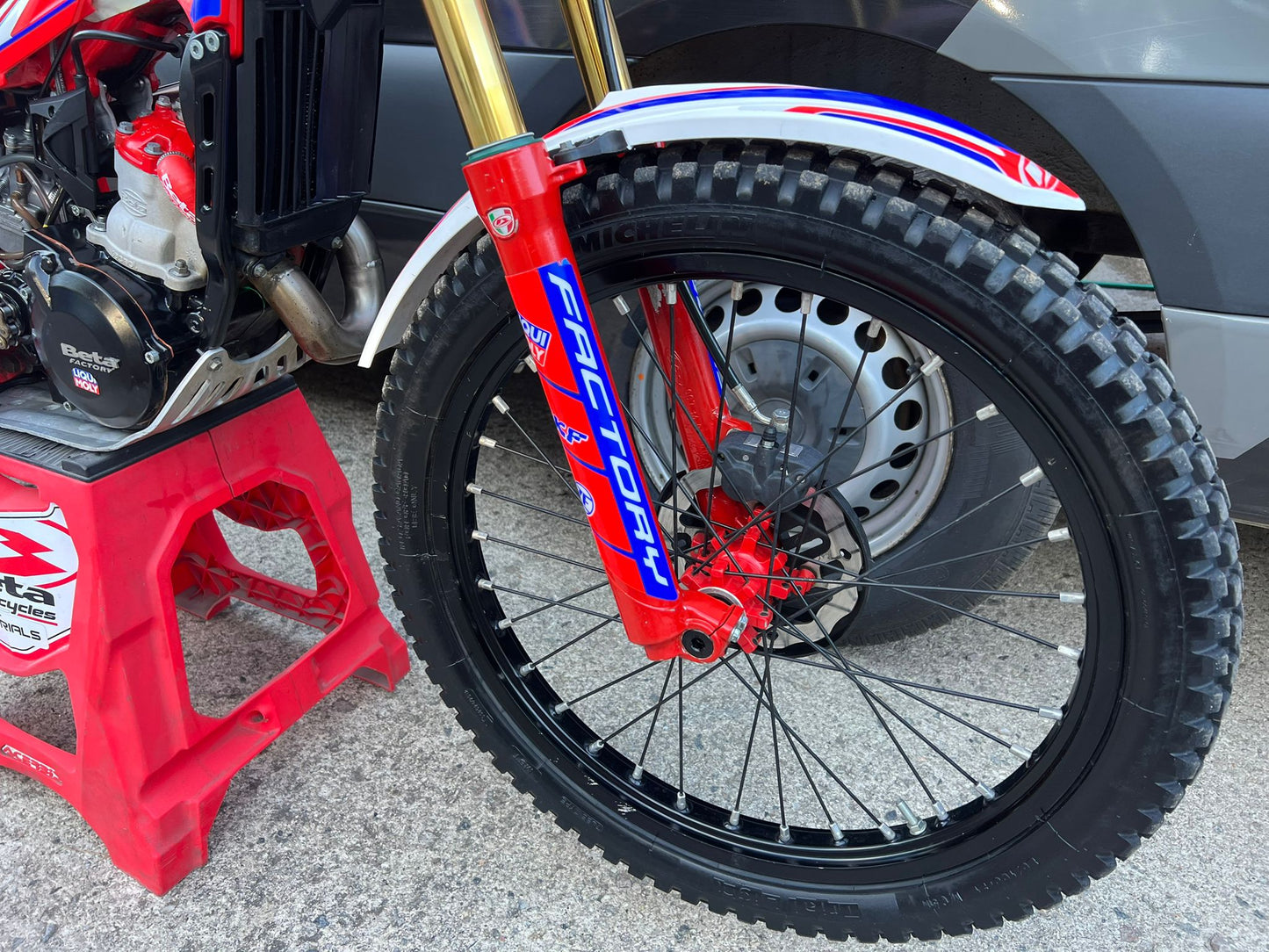 2023 Beta EVO Factory 2T 125cc Trials Bike