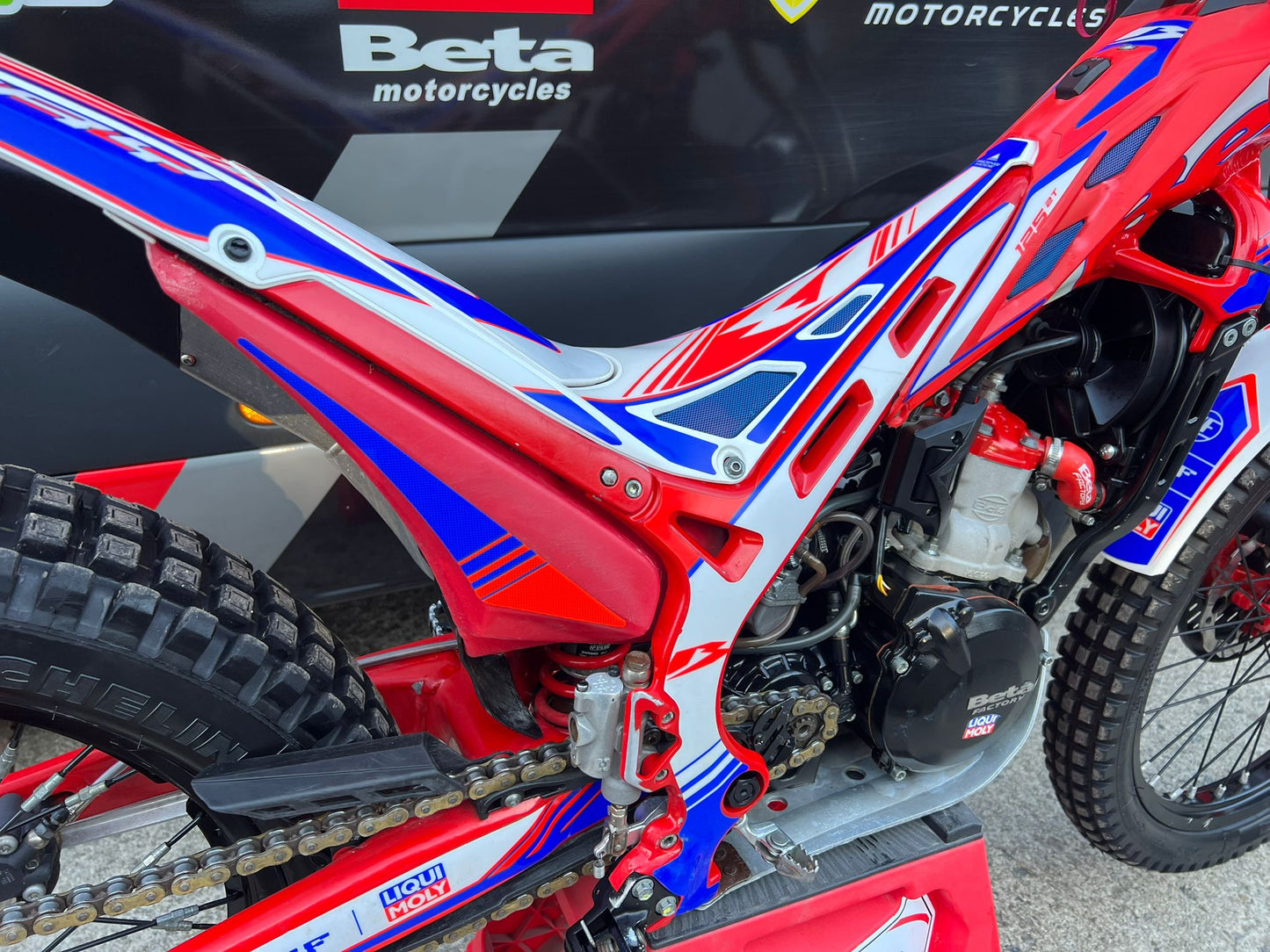 2023 Beta EVO Factory 2T 125cc Trials Bike