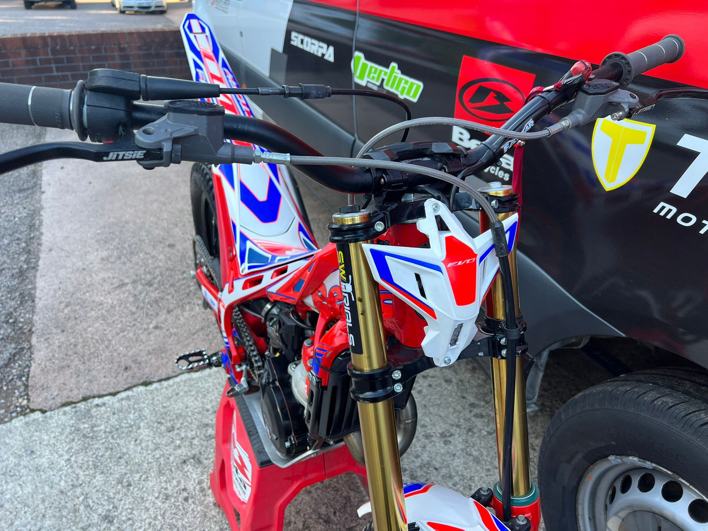2023 Beta EVO Factory 2T 125cc Trials Bike