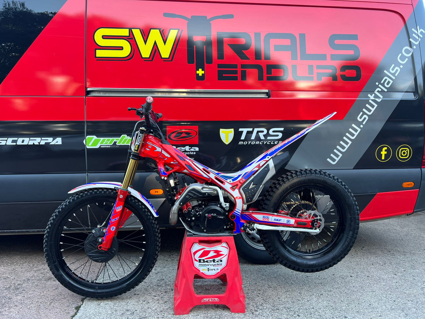 2023 Beta EVO Factory 2T 125cc Trials Bike