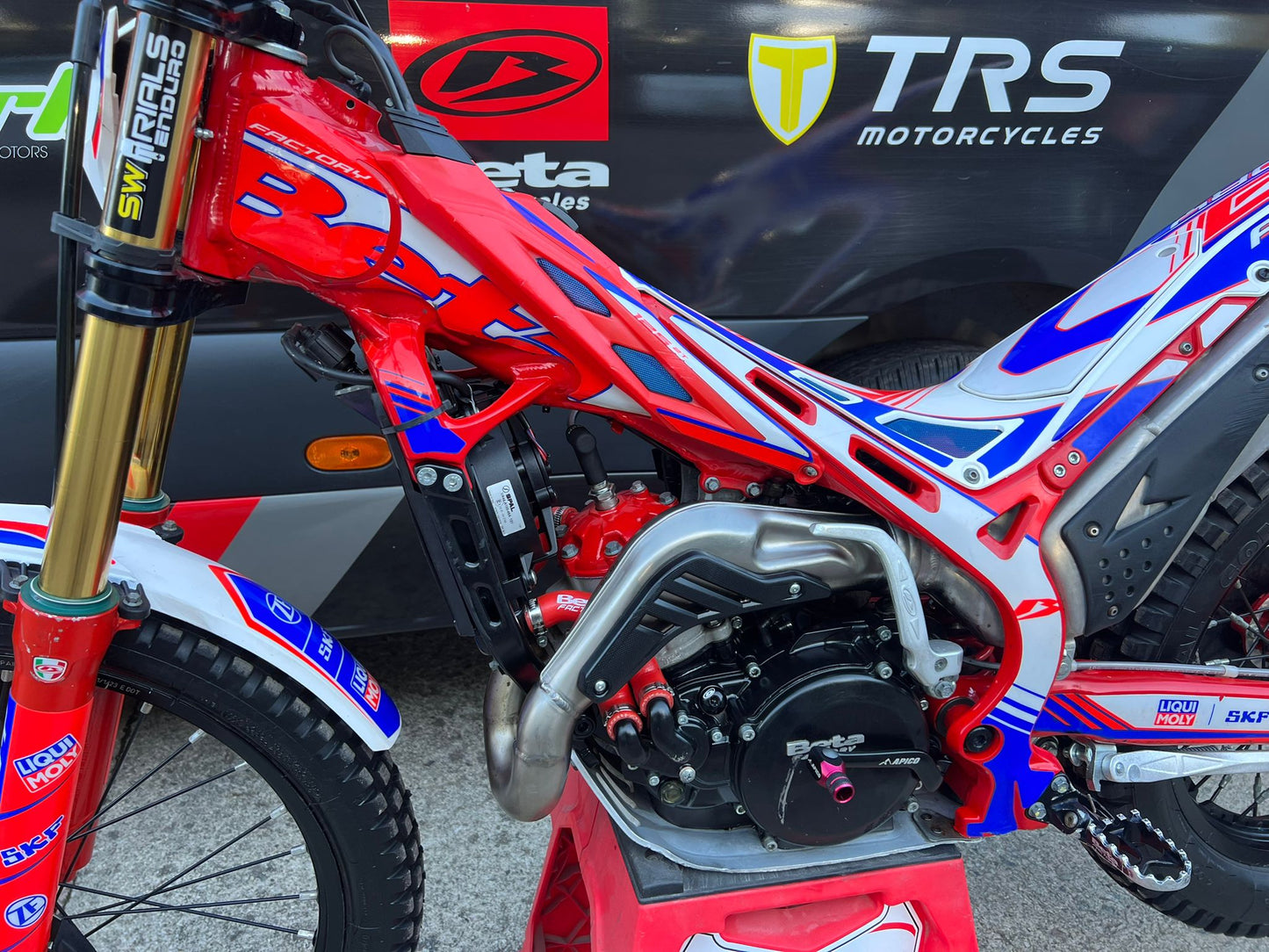 2023 Beta EVO Factory 2T 125cc Trials Bike