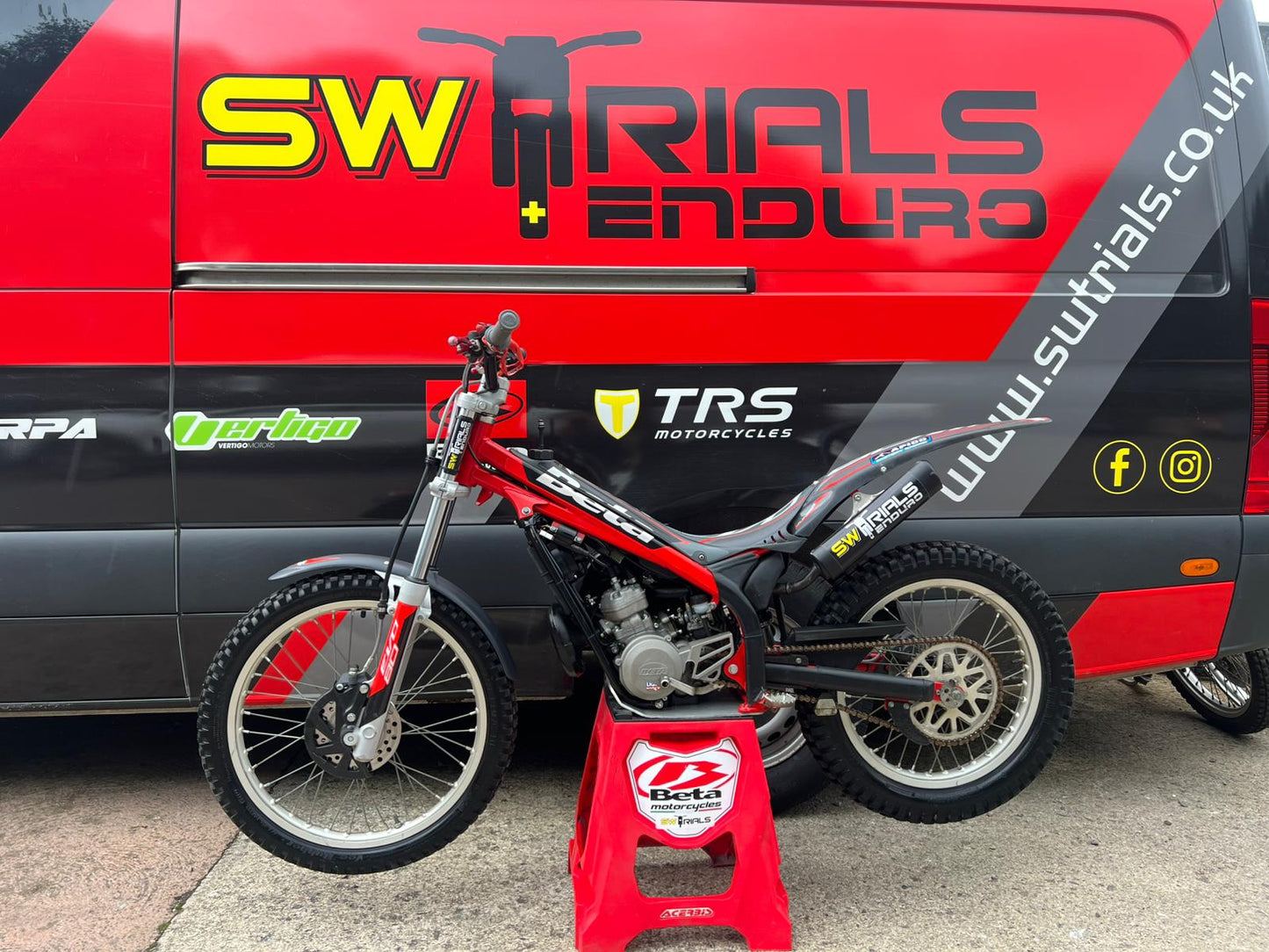 2024 Beta EVO Junior SW 80cc Trials Bike