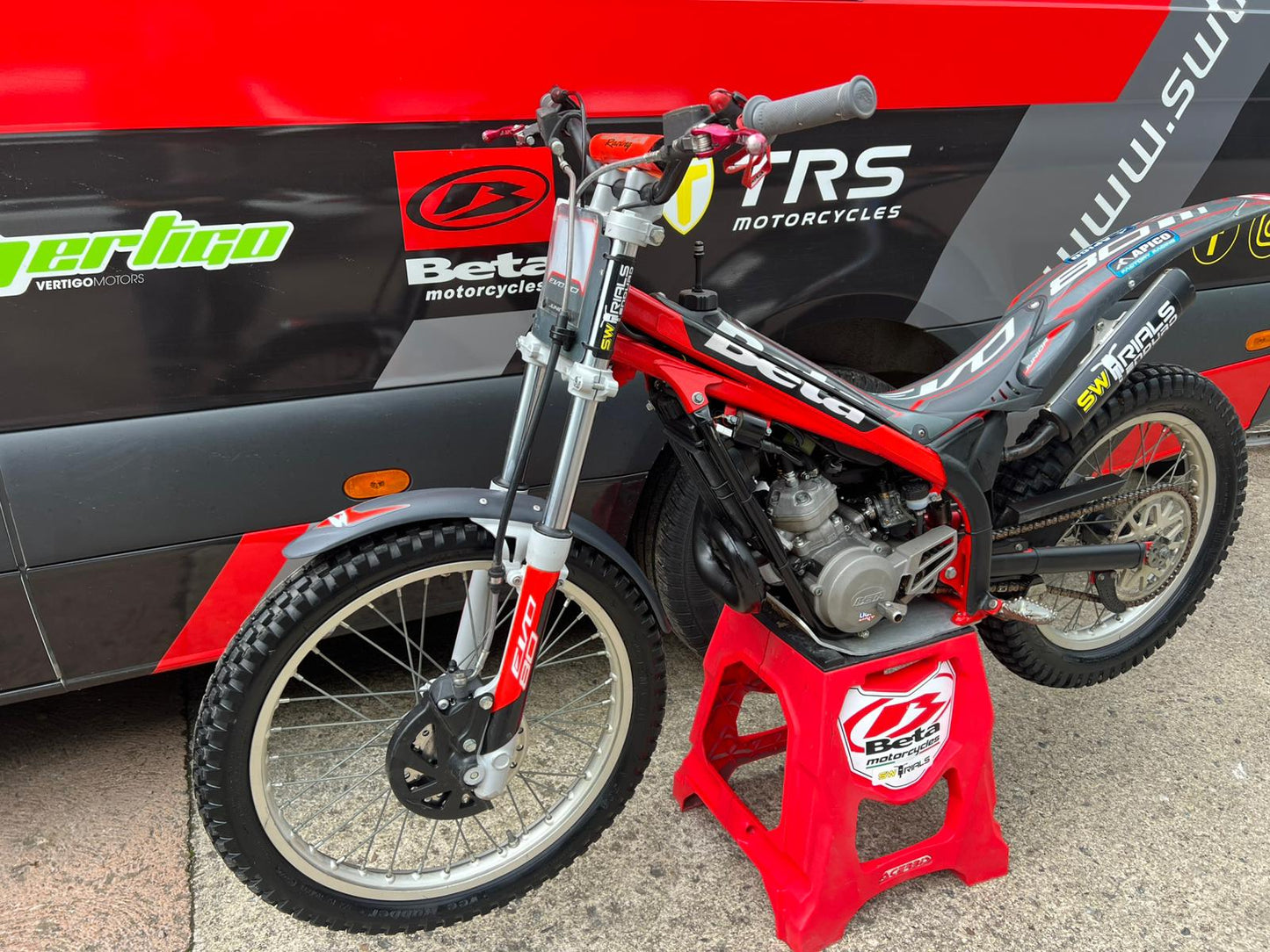 2024 Beta EVO Junior SW 80cc Trials Bike