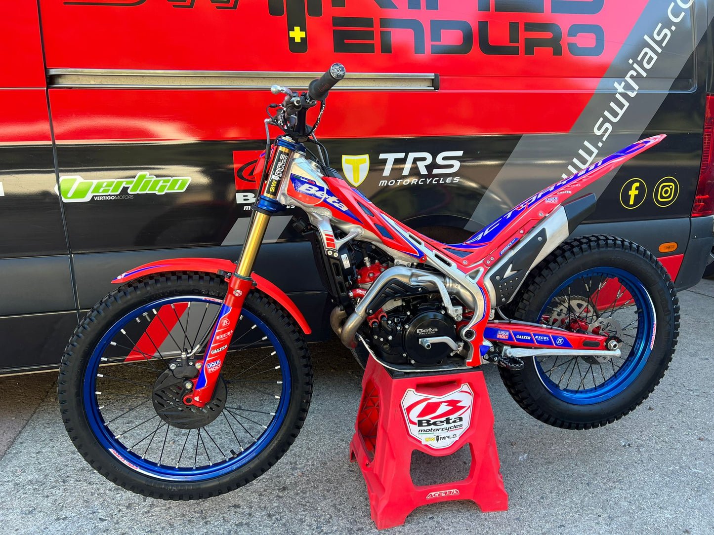 2024 Beta EVO Factory 2T 250cc Trials Bike