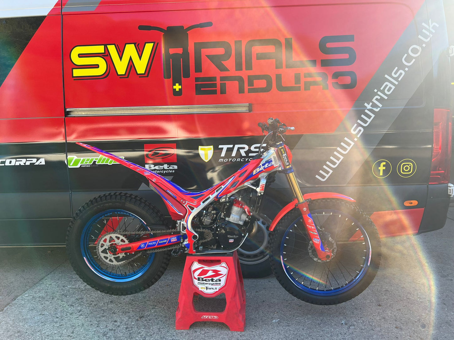 2024 Beta EVO Factory 2T 250cc Trials Bike