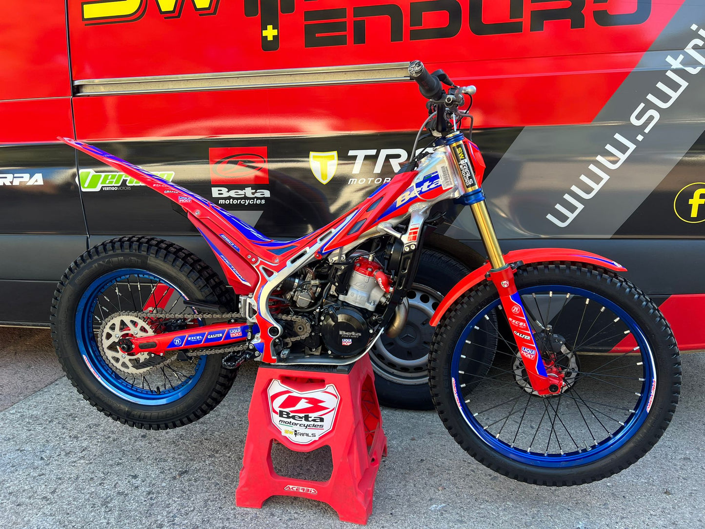 2024 Beta EVO Factory 2T 250cc Trials Bike